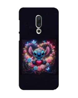 Чехол для Meizu 15 с картинкой «Stitch в цветах» Чехол для Meizu 15 с картинкой «Stitch в цветах»