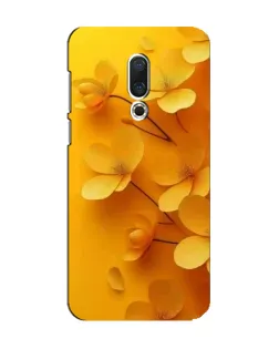 Чохол для Meizu 15 з картинкою «Золоті пелюстки»