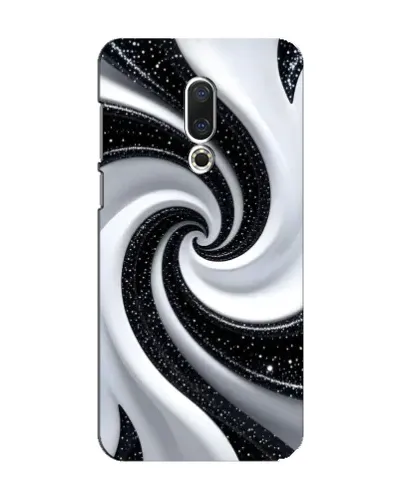 Чохол для Meizu 15 з картинкою «Чорно-біла спіраль» Чохол для Meizu 15 з картинкою «Чорно-біла спіраль»
