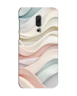 Чохол для Meizu 15 з картинкою «Пастельні ніжні хвилі»