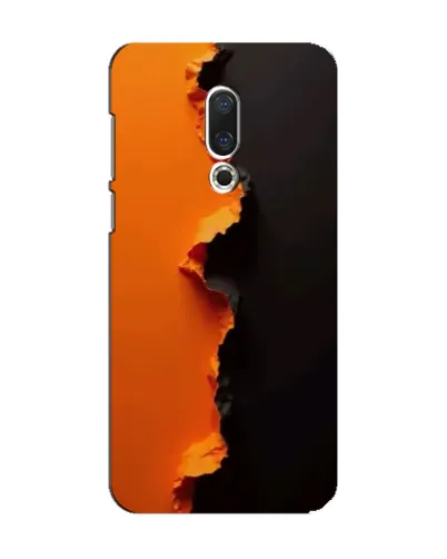 Чохол для Meizu 15 з картинкою «Помаранчевий розлом» Чохол для Meizu 15 з картинкою «Помаранчевий розлом»