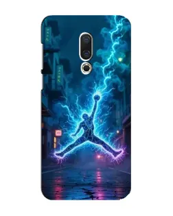 Чехол для Meizu 16 Plus с картинкой «Jordan Gold Jumpman»