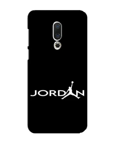 Чехол для Meizu 16 Plus с картинкой «Jordan White Logo»