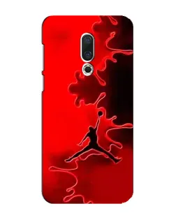Чехол для Meizu 16 Plus с картинкой «Jordan Red Smoke»