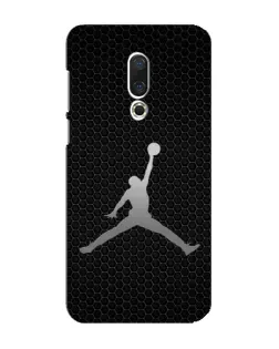 Чехол для Meizu 16 Plus с картинкой «Jordan Dark Carbon»