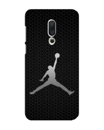 Чехол для Meizu 16 Plus с картинкой «Jordan Dark Carbon»