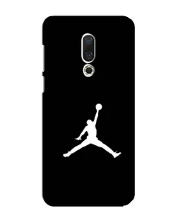 Чехол для Meizu 16 Plus с картинкой «Jordan Silhouette»