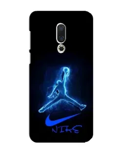 Чехол для Meizu 16 Plus с картинкой «Jordan Neon Blue»