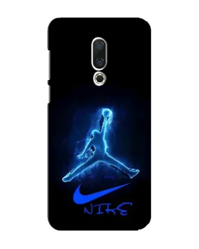 Чехол для Meizu 16 Plus с картинкой «Jordan Neon Blue»