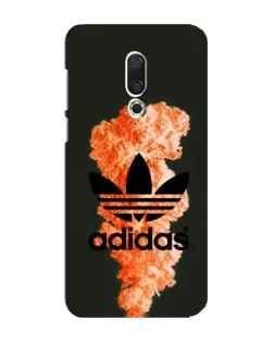 Чохол для Meizu 16 Plus з картинкою «Помаранчевий дим Adidas»