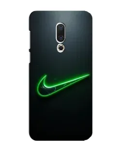 Чохол для Meizu 16 Plus з картинкою «Неоновий контур Nike»