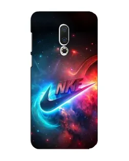 Чохол для Meizu 16 Plus з картинкою «Вогняний логотип Nike»