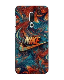 Чохол для Meizu 16 Plus з картинкою «Nike в абстракції»