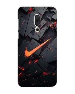 Чохол для Meizu 16 Plus з картинкою «Nike — ефект розломів»