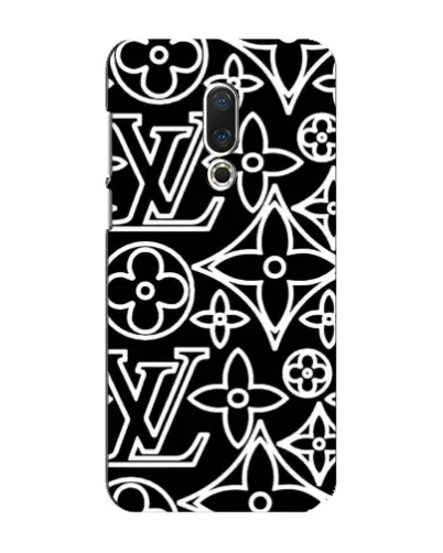Чохол для Meizu 16 Plus з картинкою «Чорно-білий візерунок LV» Чохол для Meizu 16 Plus з картинкою «Чорно-білий візерунок LV»