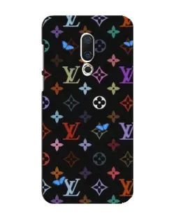 Чохол для Meizu 16 Plus з картинкою «Кольорова монограма LV»