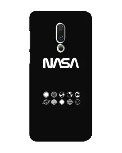 Чохол для Meizu 16 Plus з картинкою «NASA — технічний принт»