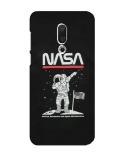 Чохол для Meizu 16 Plus з картинкою «NASA — крокуємо по Місяцю»