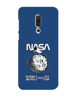 Чохол для Meizu 16 Plus з картинкою «NASA — місячна місія»