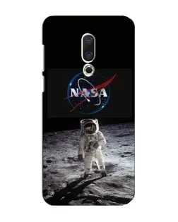 Чохол для Meizu 16 Plus з картинкою «Астронавт на Місяці»