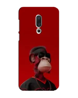Чохол для Meizu 16 Plus з картинкою «Bored Ape в червоному»