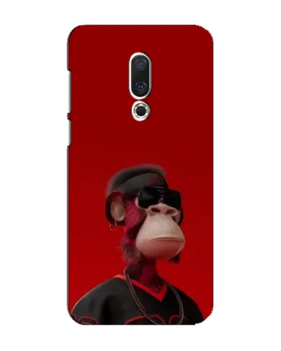Чохол для Meizu 16 Plus з картинкою «Bored Ape в червоному» Чохол для Meizu 16 Plus з картинкою «Bored Ape в червоному»