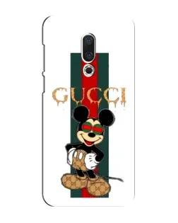 Чохол для Meizu 16 Plus з картинкою «Міккі Маус Gucci — смуги»
