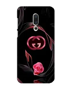 Чохол для Meizu 16 Plus з картинкою «Gucci — неонова троянда»