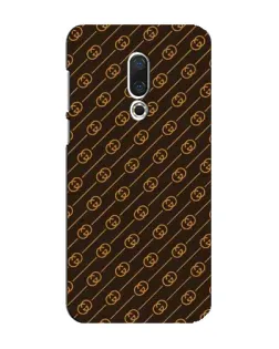 Чохол для Meizu 16 Plus з картинкою «Gucci — золоті діагоналі»