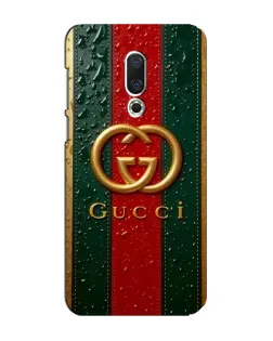 Чохол для Meizu 16 Plus з картинкою «Gucci — фірмова смуга та золото» Чохол для Meizu 16 Plus з картинкою «Gucci — фірмова смуга та золото»