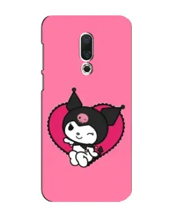 Чохол для Meizu 16 Plus з картинкою «Kuromi — любов у серці»