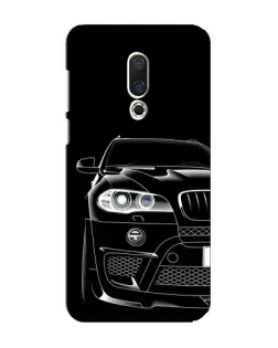 Чохол для Meizu 16 Plus з картинкою «Темний силует BMW»