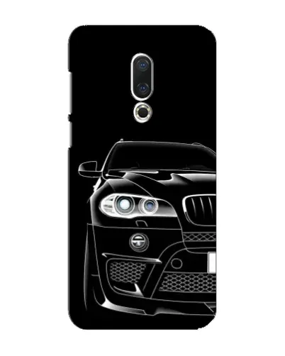 Чохол для Meizu 16 Plus з картинкою «Темний силует BMW» Чохол для Meizu 16 Plus з картинкою «Темний силует BMW»