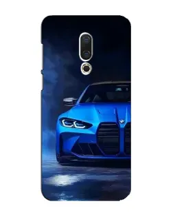 Чохол для Meizu 16 Plus з картинкою «Блакитна BMW M4»