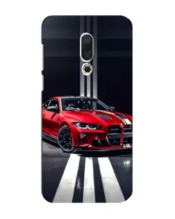 Чохол для Meizu 16 Plus з картинкою «Червона BMW на дорозі»