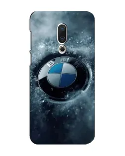 Чохол для Meizu 16 Plus з картинкою «Логотип BMW — лід»