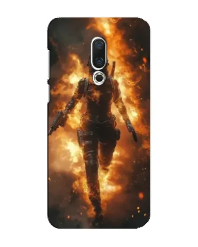 Чохол для Meizu 16 Plus з картинкою «BMW — швидкість у дощі»