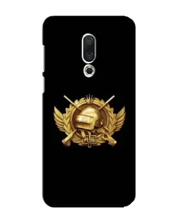 Чохол для Meizu 16 Plus з картинкою «PUBG — помаранчевий градієнт»