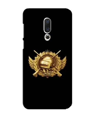 Чохол для Meizu 16 Plus з картинкою «PUBG — помаранчевий градієнт»
