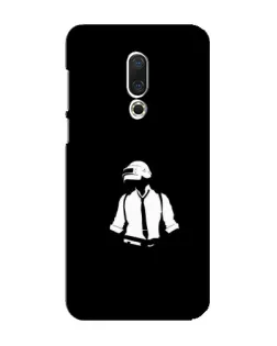 Чохол для Meizu 16 Plus з картинкою «PUBG — білий шолом»