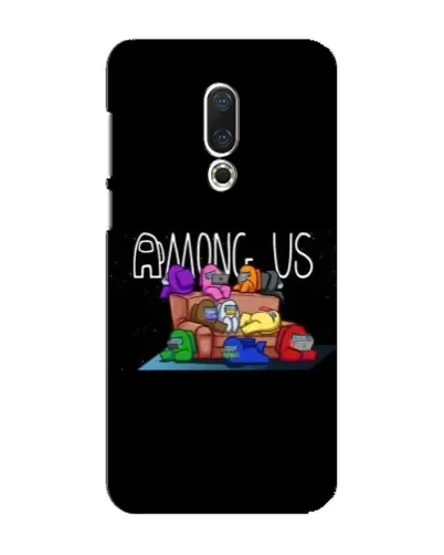 Чохол для Meizu 16 Plus з картинкою «Логотип Among Us»