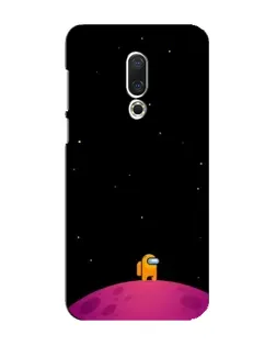 Чохол для Meizu 16 Plus з картинкою «Самотній герой на планеті»