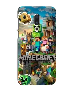 Чохол для Meizu 16 Plus з картинкою «Замок Minecraft»