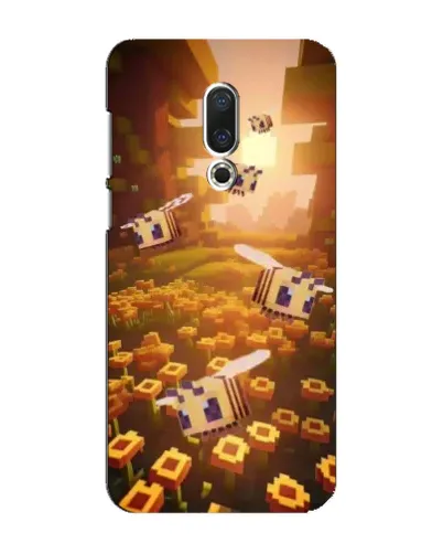Чехол для Meizu 16 Plus с картинкой «Поле подсолнухов»