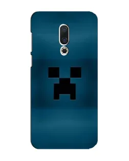 Чехол для Meizu 16 Plus с картинкой «Крипер текстура»