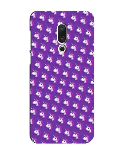Чехол для Meizu 16 Plus с картинкой «Единороги на фиолетовом» Чехол для Meizu 16 Plus с картинкой «Единороги на фиолетовом»