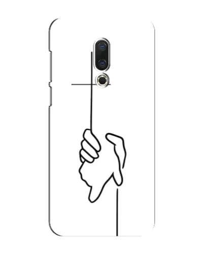 Чехол для Meizu 16 Plus с картинкой «Рука держит»