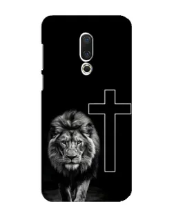 Чехол для Meizu 16 Plus с картинкой «Лев и Крест»