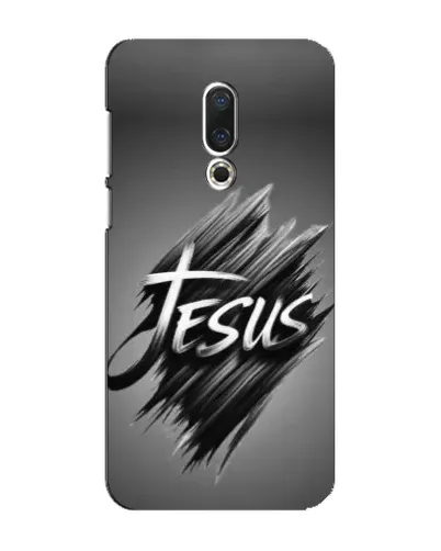 Чехол для Meizu 16 Plus с картинкой «Надпись Jesus Graffiti»