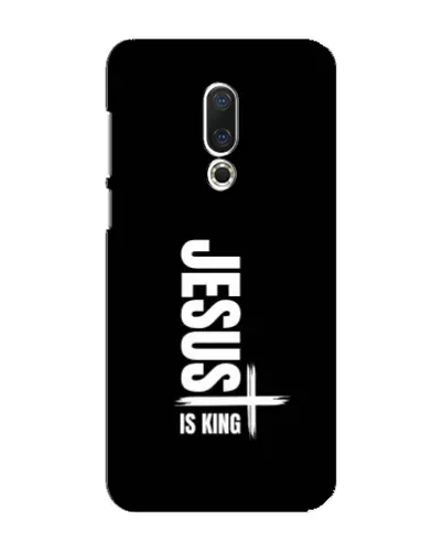 Чехол для Meizu 16 Plus с картинкой «Вертикаль веры Jesus»